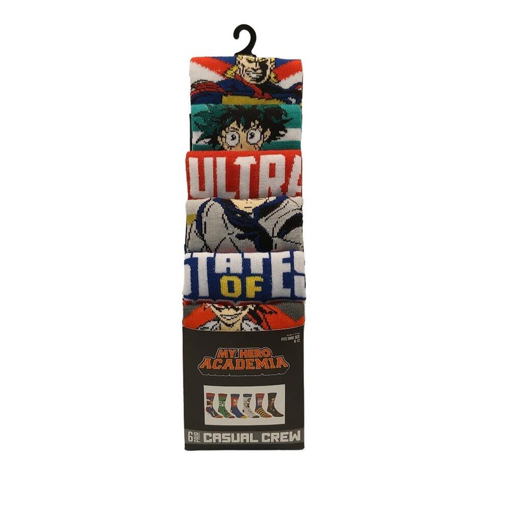 My Hero Academia Socks-6 Pairs
